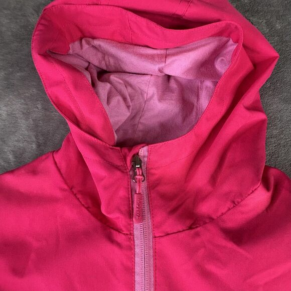Top&Sky Kids Jacket Kids XL Pink Green Blue Colorblock Hooded Windbreaker‎ - Picture 4 of 16